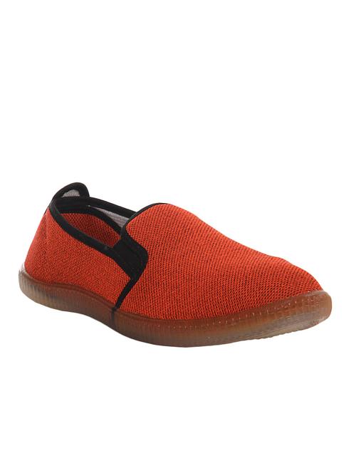 orange canvas slip on loafers - 13748350 - Very Small Image - 1