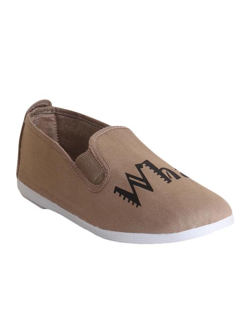 brown canvas slip ons - 13748356 - Very Small Image - 1