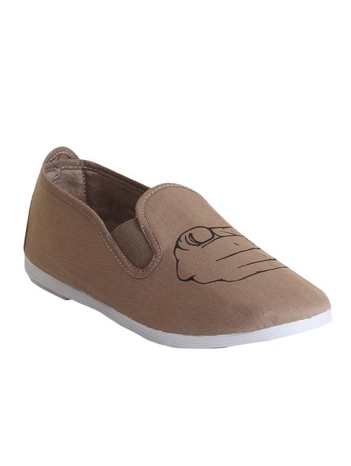 brown canvas slip ons - 13748362 - Very Small Image - 1