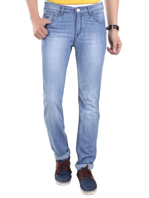 light blue denim washed jeans - 13749933 - Very Small Image - 1