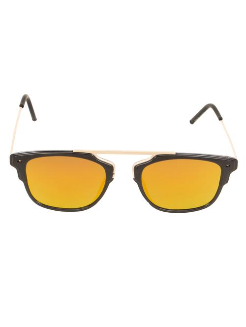 adine unisex yellow rectangle sunglasses - 13752158 - Very Small Image - 1