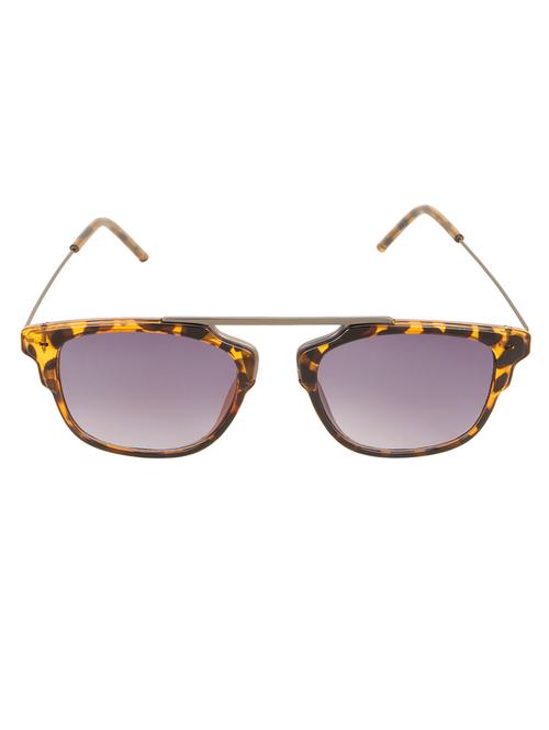 adine unisex animal print rim rectangle sunglasses - 13752162 - Very Small Image - 1