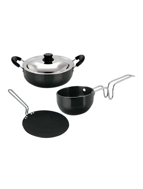 pristine cooking essential hard anodised aluminium cookware set - 13752242 - Very Small Image - 1
