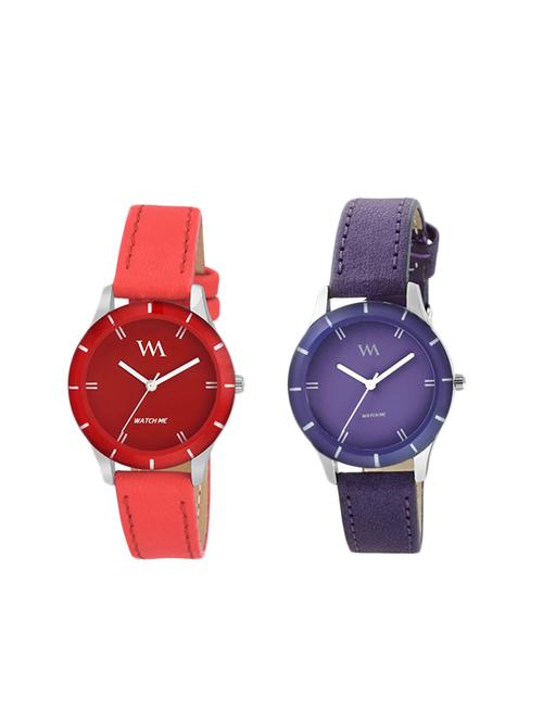 watch me stylish watches for girls combo gift set for women and girls - 13755976 - Very Small Image - 1