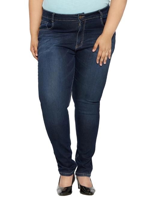 dark blue mid-rise denim jean - 13756340 - Very Small Image - 1