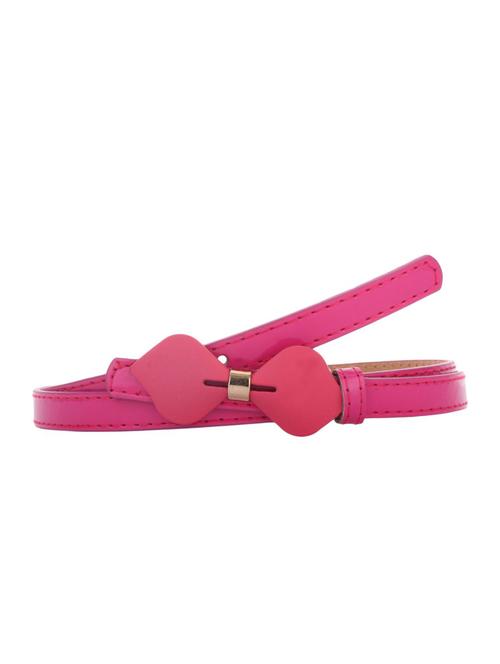 pink leatherette (pu belt - 13757198 - Very Small Image - 1