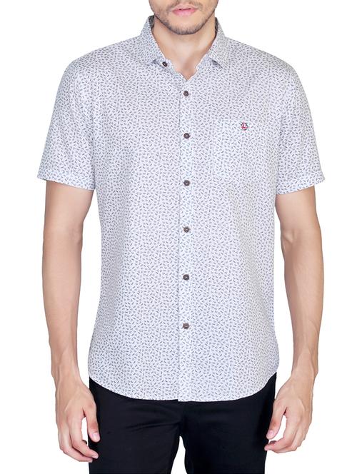 white cotton casual shirt - 13757988 - Very Small Image - 1