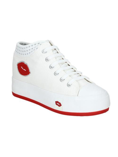 white canvas plimsolls sneakers - 13758661 - Very Small Image - 1