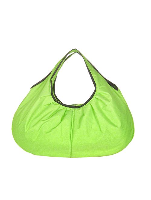 green polyester hobo handbag - 13758972 - Very Small Image - 1