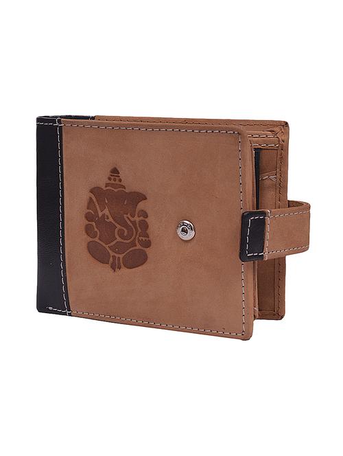 tan leather wallet - 13761521 - Very Small Image - 1