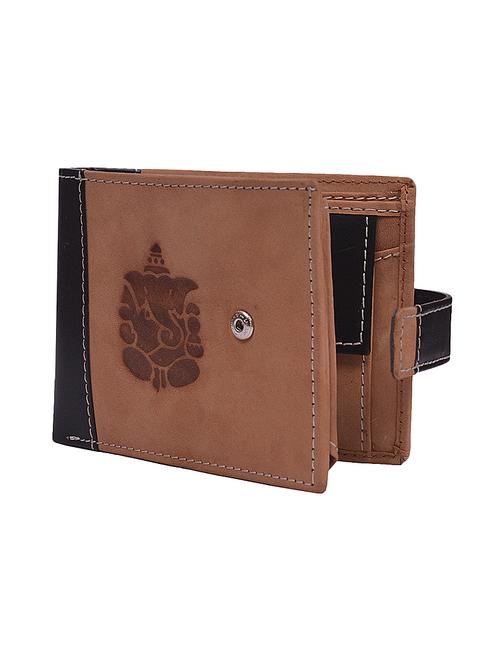 tan leather wallet - 13761522 - Very Small Image - 1