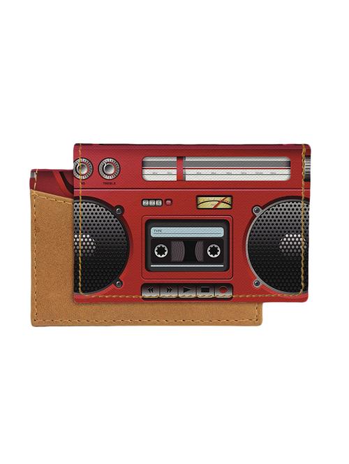 brown leatherette card holder - 13761885 - Very Small Image - 1