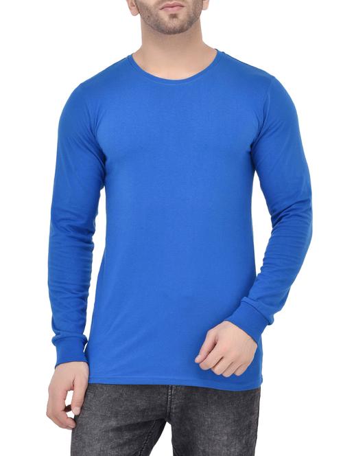 light blue cotton tshirt - 13763996 - Very Small Image - 1