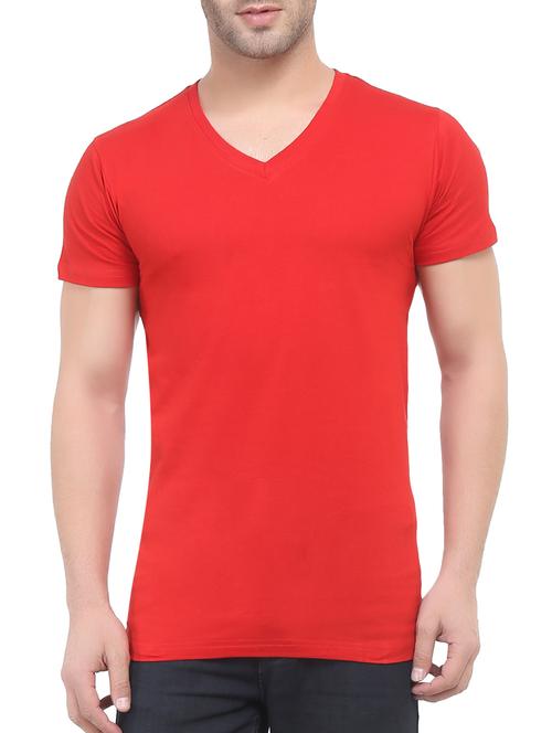 red cotton tshirt - 13764040 - Very Small Image - 1