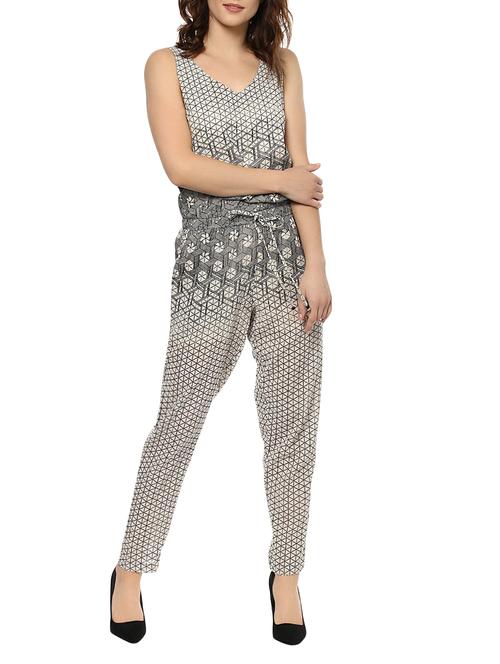 white cotton jumpsuit - 13764665 - Very Small Image - 1