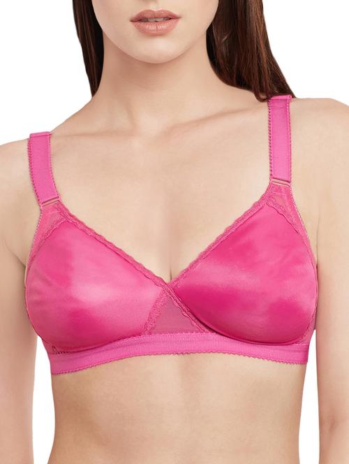 lace detail solid bra  - 13764884 - Very Small Image - 1