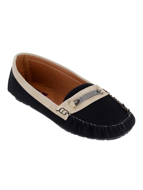 black fabric slip on loafers - 13766785 - Very Small Image - 1