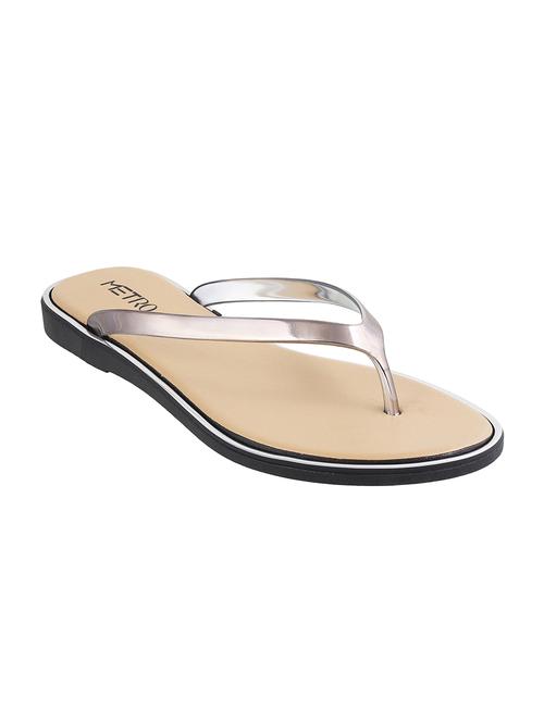 grey toe separator slippers - 13768168 - Very Small Image - 1