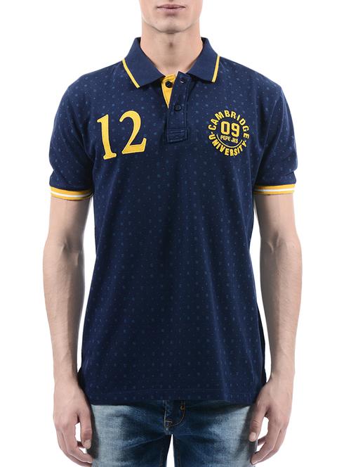 blue cotton t-shirt - 13773567 - Very Small Image - 1