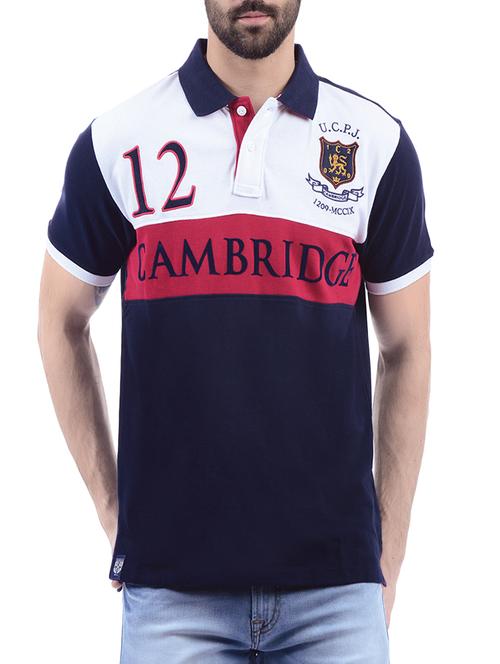 color block cotton t-shirt - 13773572 - Very Small Image - 1