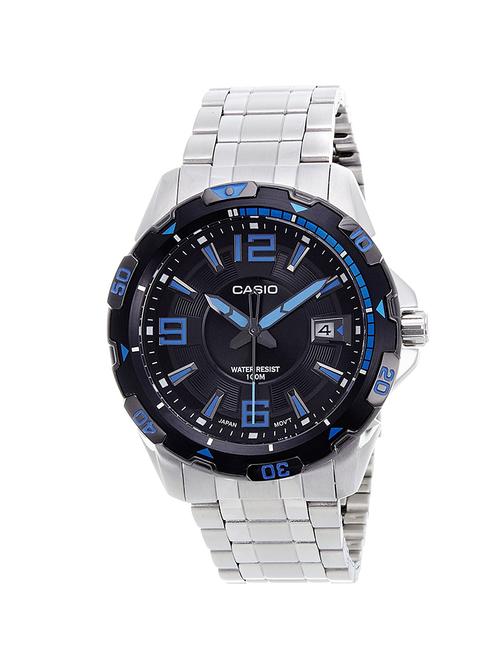 casio black dial  analog watch for men - a499 - 13777239 - Very Small Image - 1