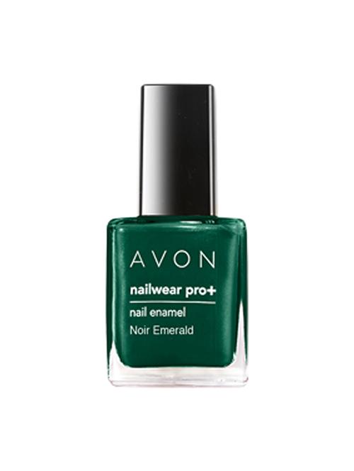 avon nailwear pro plus noir emerald nail enamel - 13778034 - Very Small Image - 1