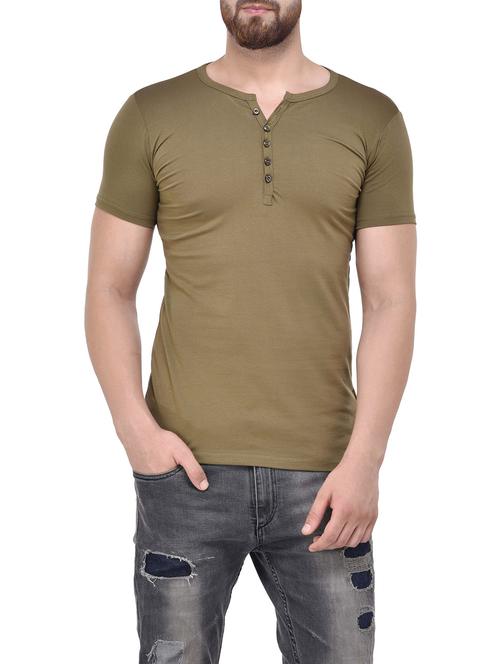 brown cotton t-shirt - 13780662 - Very Small Image - 1