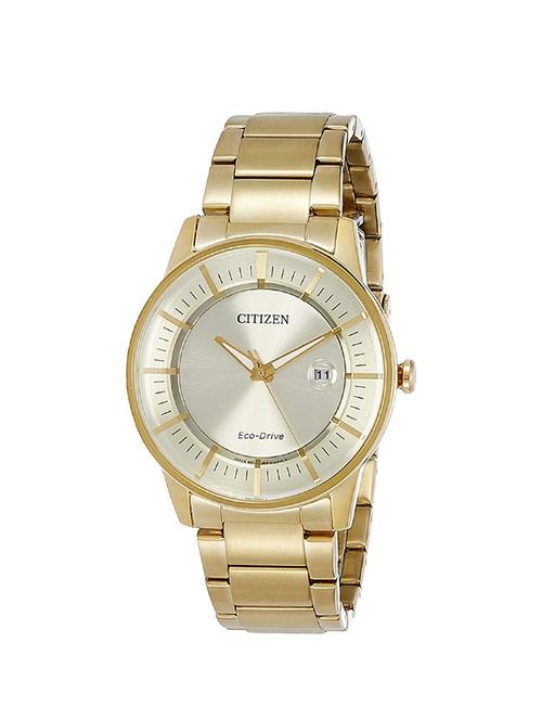 citizen gold dial watch for men - aw1262-54p - 13786764 - Very Small Image - 1