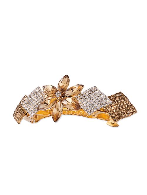 designer studded back hair clip - 13790830 - Very Small Image - 1