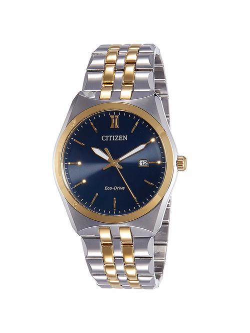 citizen blue dial analog watch for men - bm7334-66l - 13791014 - Very Small Image - 1