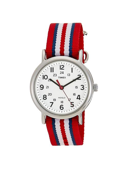 timex biege dial analog watch for unisex - t2n746 - 13791077 - Very Small Image - 1