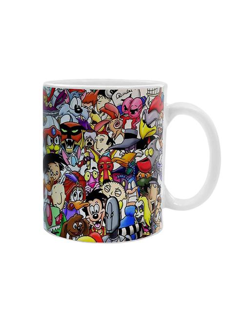 multicolored ceramic printed coffee mug - 13795637 - Very Small Image - 1