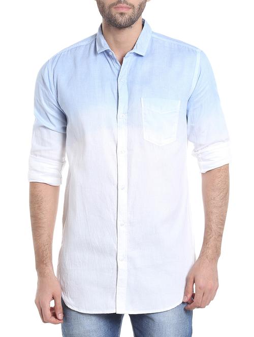 white cotton casual shirt - 13797599 - Very Small Image - 1