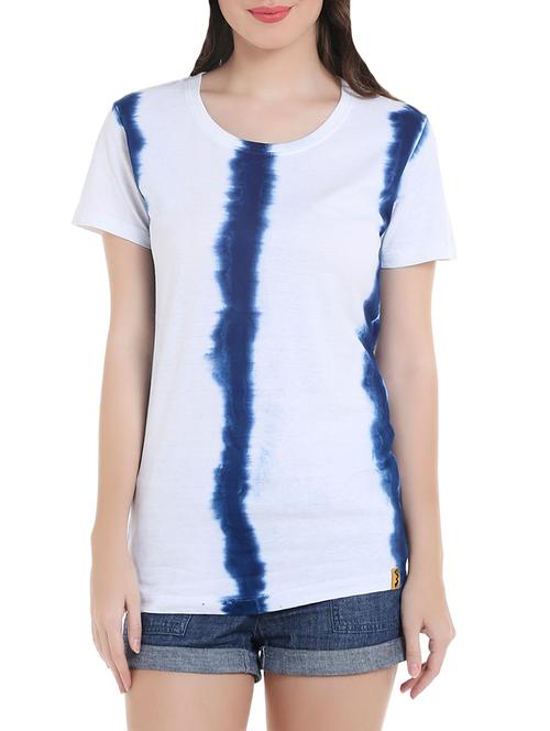 round neck tie and dye tee - 13798901 - Very Small Image - 1