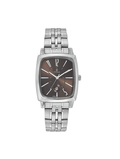 titan brown dial analog watch for women - 2558sm02 - 13799931 - Very Small Image - 1