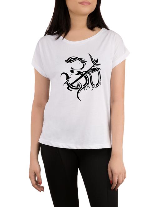 white regular tee - 13800793 - Very Small Image - 1