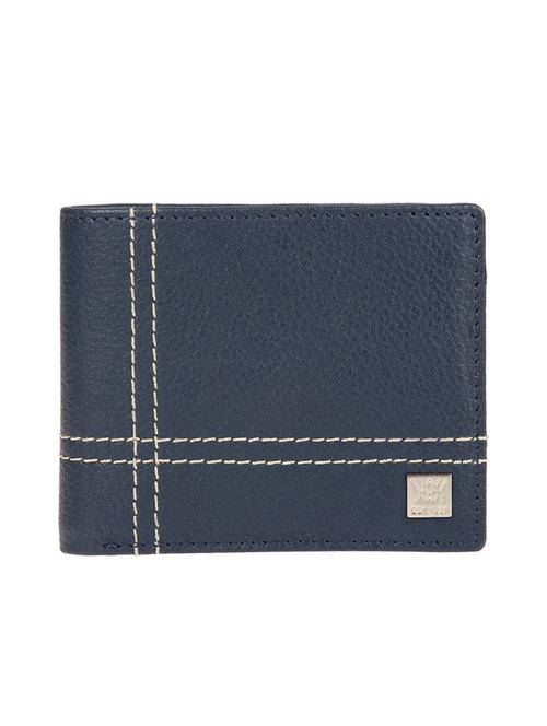 aditi wasan blue leather wallet - 13810040 - Very Small Image - 1