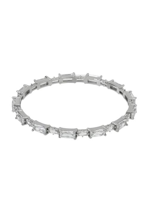 white silver bangle - 13811475 - Very Small Image - 1