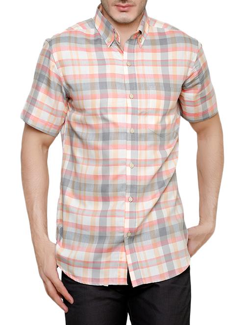 white cotton casual shirt - 13812802 - Very Small Image - 1