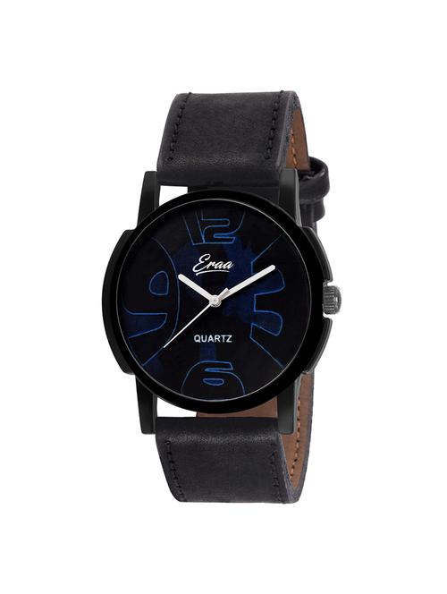 eraa men dark blue and black analog wrist watch - 13813600 - Very Small Image - 1
