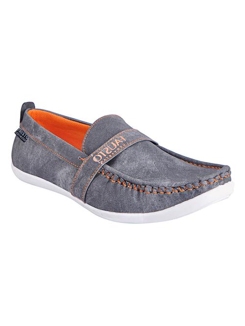 grey denim slip on loafer - 13817166 - Very Small Image - 1