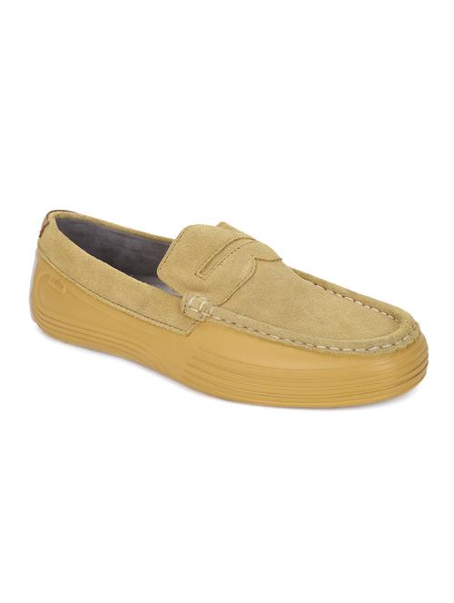 beige suede slip on loafer - 13822557 - Very Small Image - 1