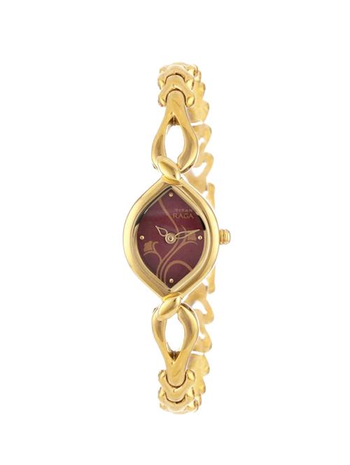 titan red dial analog watch for women - 2455ym02 - 13822825 - Very Small Image - 1