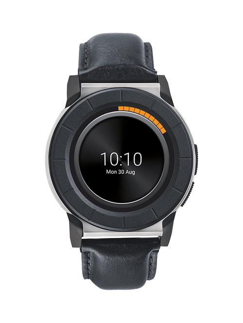 titan black dial digital smart watch for men - 90056kl01 - 13823214 - Very Small Image - 1