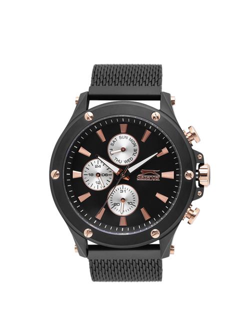 slazenger brown dial chronograph watch for men - sl.9.1341.2.04 - 13823311 - Very Small Image - 1