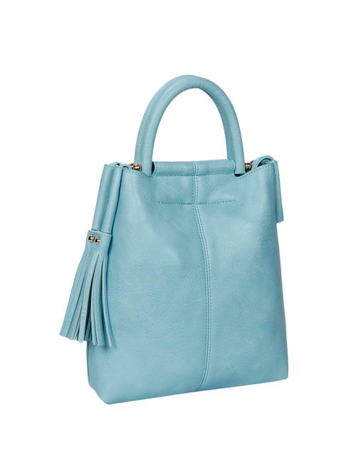 blue leatherette  regular sling bag - 13828329 - Very Small Image - 1