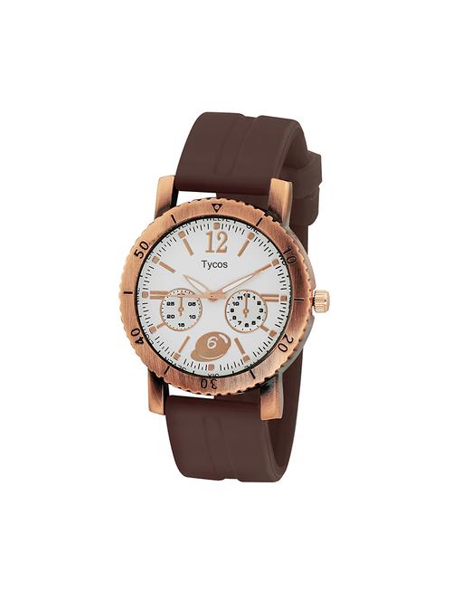 Tycos Mens Analog Watch - 13833020 - Very Small Image - 1