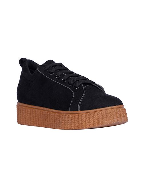 black canvas plimsolls sneakers - 13835039 - Very Small Image - 1