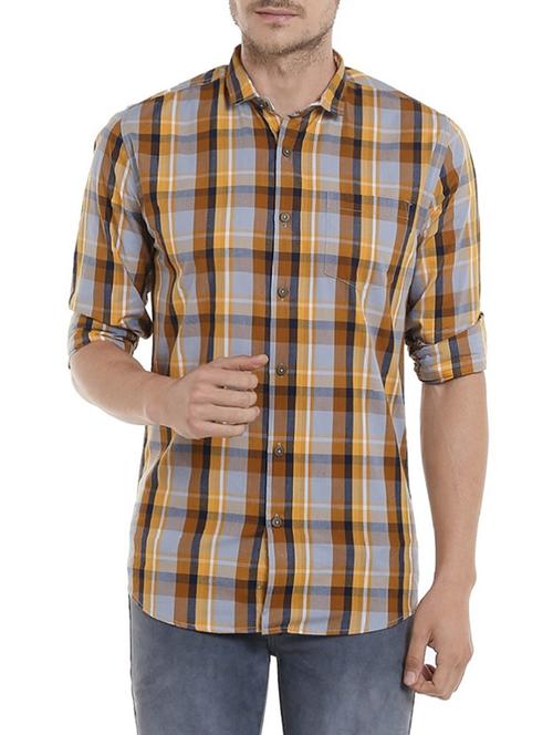 multi colored cotton casual shirt - 13836863 - Very Small Image - 1