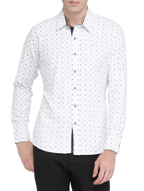 White cotton casual shirt - 13837549 - Very Small Image - 1